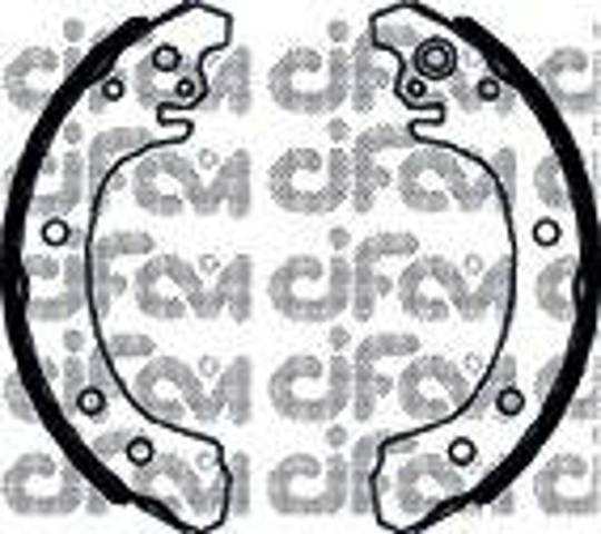Задние барабанные колодки 153523 CIFAM