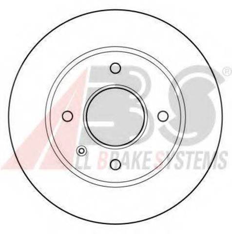 Ротор тормозной 15728 ABS