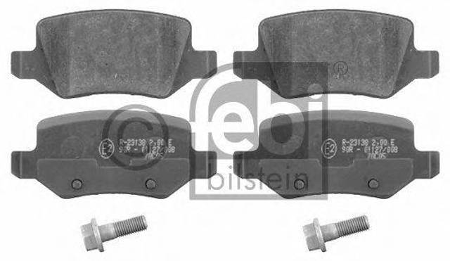 Колодки дисковые  16525 FEBI