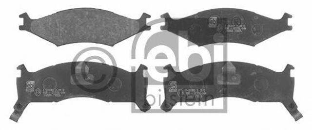 Колодки передние 16558 FEBI