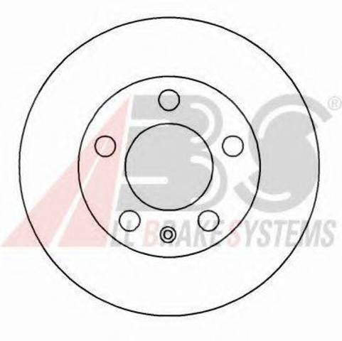 ABS 16883 Диск тормозной задний в наличии Сумы