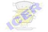 Передние тормозные колодки 182134 ICER