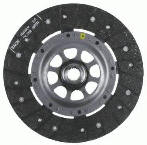 Диск сцепления ведомый 1864000461 SACHS