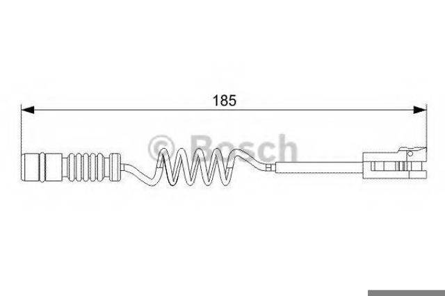 BOSCH 1987473007 Датчик износа тормозных колодок передний в наличии Житомир