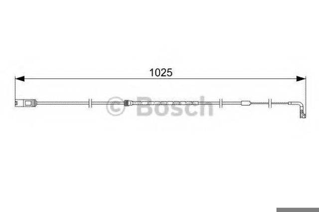 BOSCH 1987473026 Датчик износа тормозных колодок задний в наличии Хмельницкий