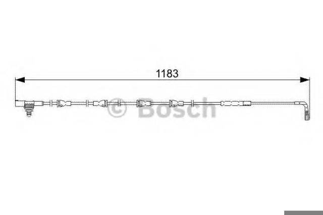 BOSCH 1987473031 Датчик износа тормозных колодок задний в наличии Одесса