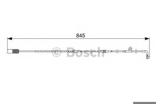 BOSCH 1987473044 Датчик износа тормозных колодок задний в наличии Ровно