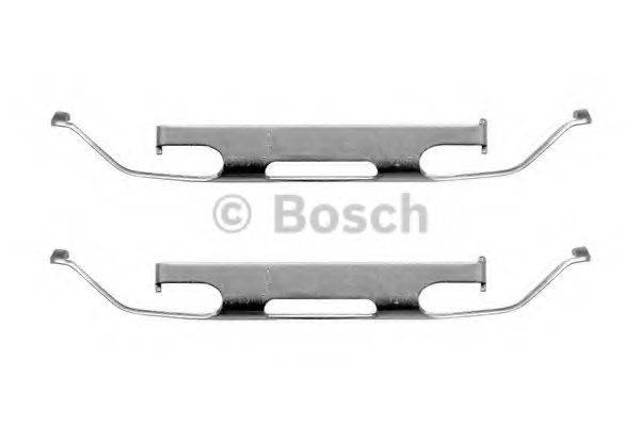 Комплект пружинок крепления дисковых колодок, передних 1987474373 BOSCH