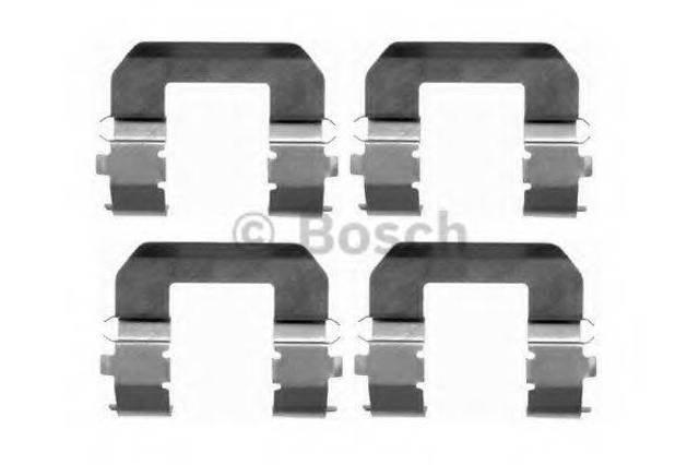 BOSCH 1987474404 Комплект пружинок крепления дисковых колодок передних в наличии Запорожье