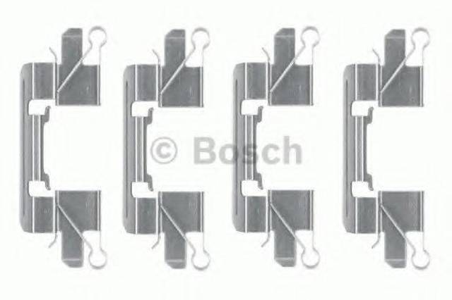 1987474477 BOSCH Комплект пружинок крепления дисковых колодок передних купить в Киев