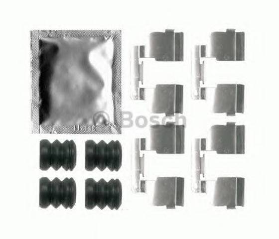 1987474749 BOSCH Комплект пружинок крепления дисковых колодок передних купить в Хмельницкий