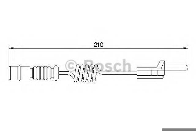 BOSCH 1987474969 Датчик износа тормозных колодок передний в наличии Киев