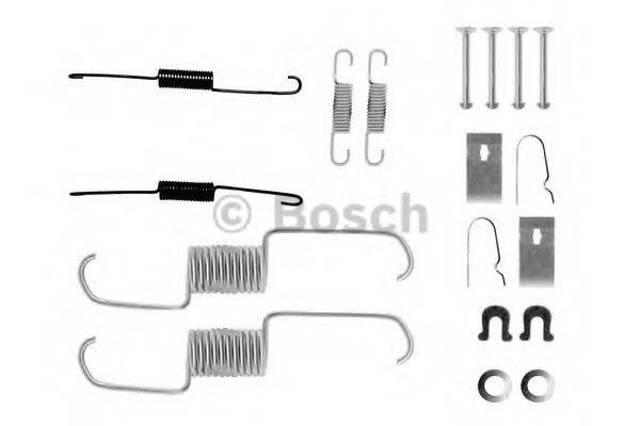 1987475252 BOSCH Монтажный комплект задних барабанных колодок купить в Киев