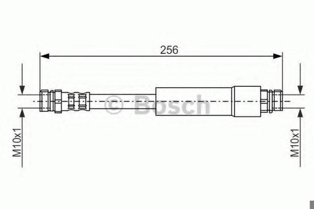 BOSCH 1987476284 Задний тормозной шланг в наличии Черкассы