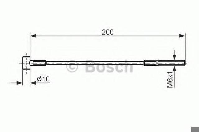 1987477979 BOSCH Передний трос ручника купить в Тернополь