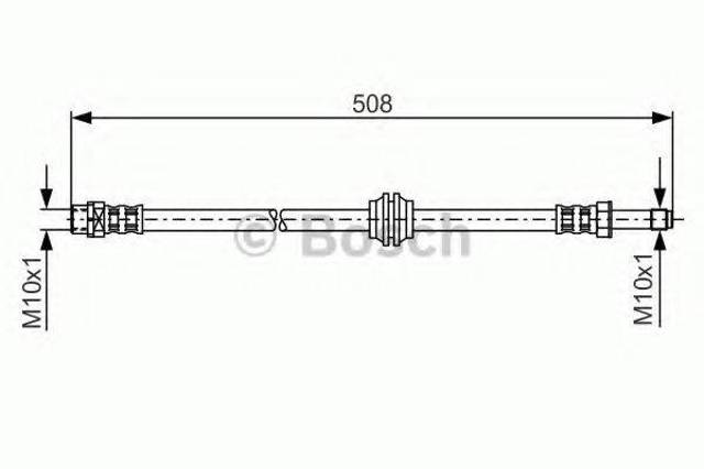 BOSCH 1987481331 Шланг тормозной передний в наличии Каменское
