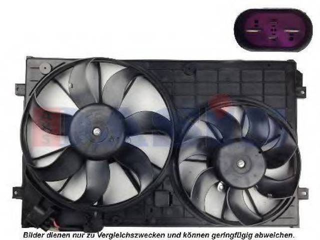 Диффузор вентилятора 1K0121207BB9B9 VAG
