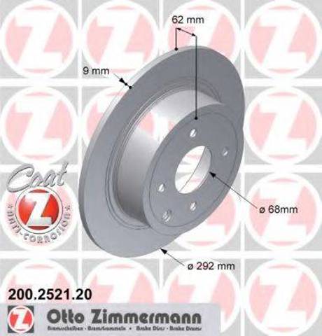 Тормозные диски 200252120 ZIMMERMANN