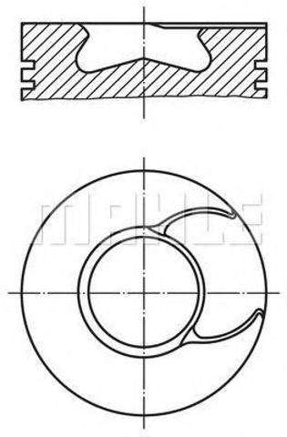 Гильза поршневая 2136700 MAHLE