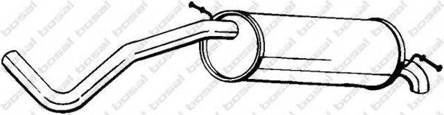 Выхлопная труба 233635 BOSAL