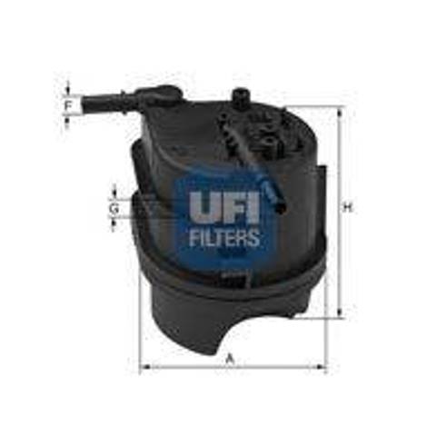 Фильтр тонкой очистки топлива 2434300 UFI