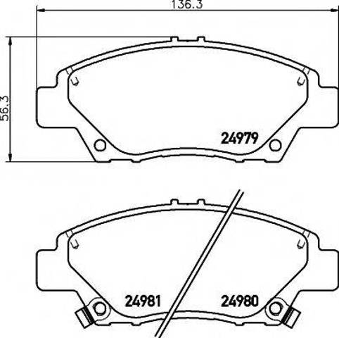 Колодки 2497901 TEXTAR