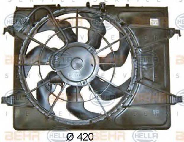 Вентилятор, охлаждение двигателя 253802H050