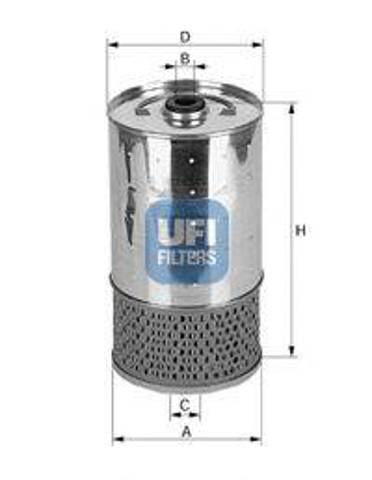 2549900 UFI Масляный фильтр купить в Сумы