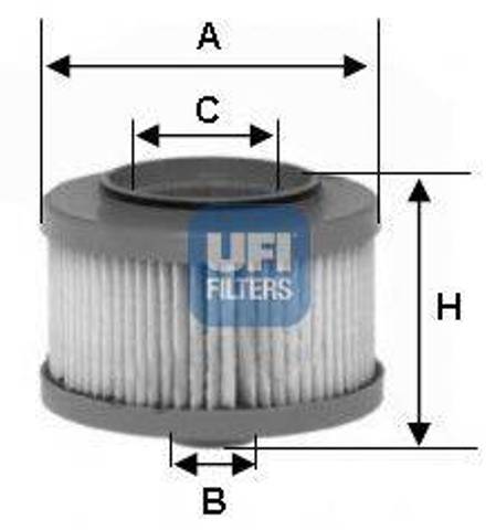 UFI 2601300 Топливный фильтр в наличии Сумы