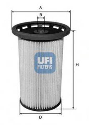 Фильтр топлива 2602500 UFI