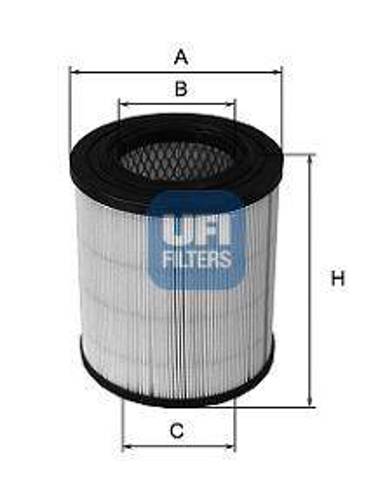 UFI 2727100 Воздушный фильтр в наличии Николаев