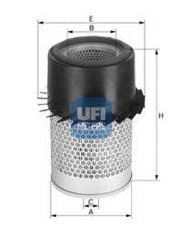 Элемент воздушного фильтра 2733400 UFI