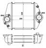 Радиатор интеркуллера 30360 NRF