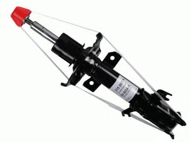 Амортизатор подвески передний правый 315867 SACHS