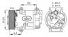 Компрессор системы кондиционирования 32424 NRF