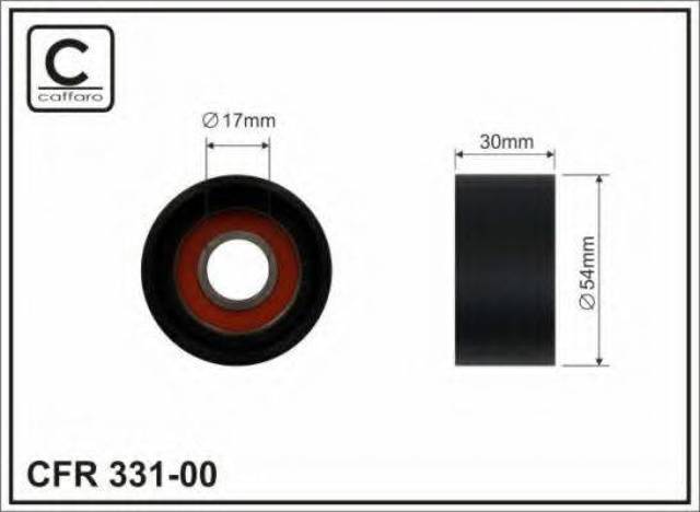 33100 CAFFARO Натяжной ролик купить в Запорожье