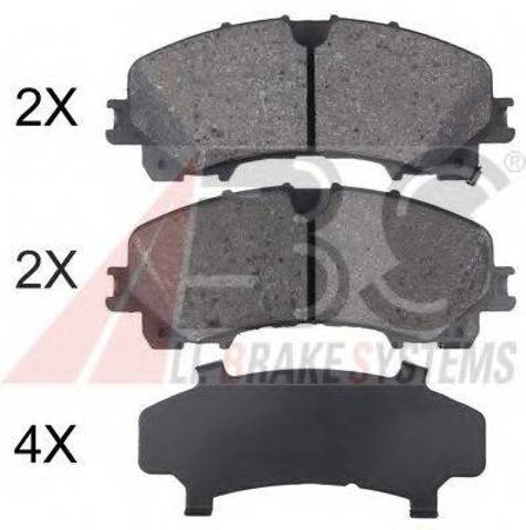 Колодки передние 35062 ABS