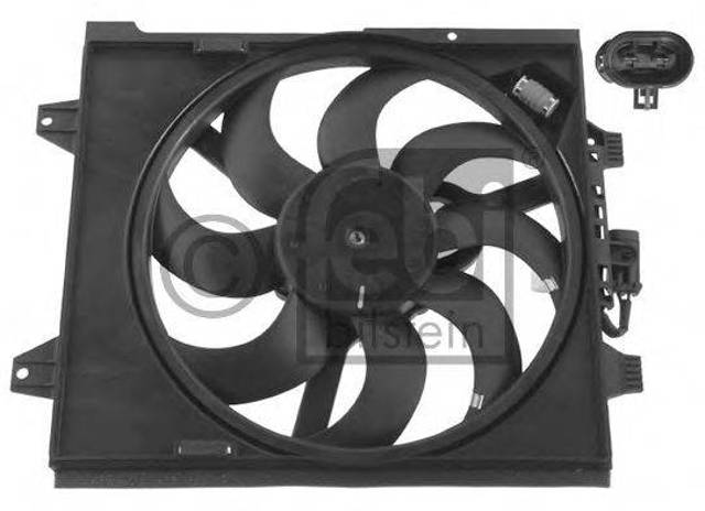Вентилятор радиатора с рамкой 37167
