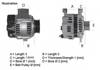 Генератор автомобильный 373002A110 HYUNDAI