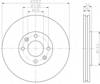 Диск тормозной передний Пежо 307 CC