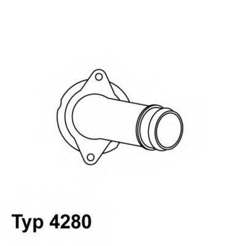 Кожух термостата 428080D WAHLER