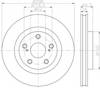 Передний тормозной диск 4351242100 TOYOTA