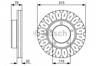 Передний тормозной диск 4351260171 TOYOTA