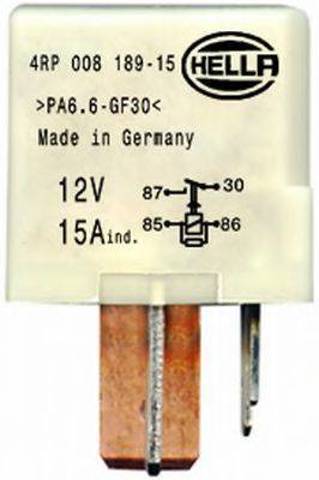Реле топливного насоса 4RP008189151 HELLA