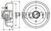 Барабан тормозной задний 50200024 PROFIT
