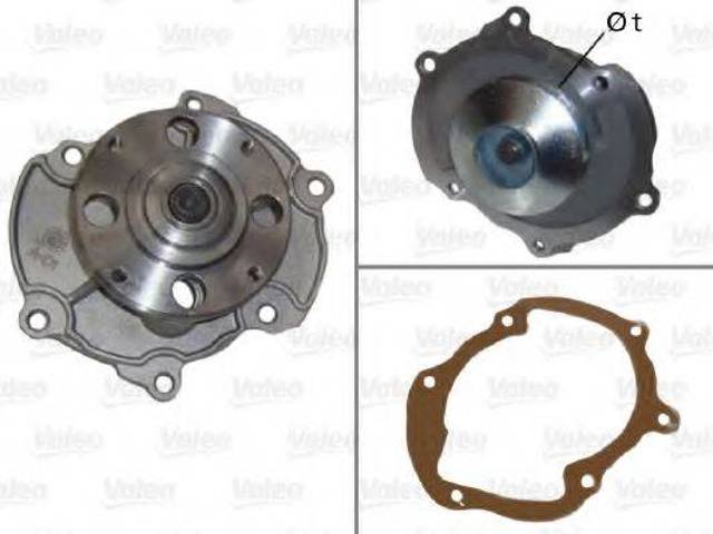 Водяной насос 506866 VALEO