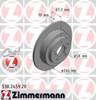 Задний тормозной диск 530245920 ZIMMERMANN