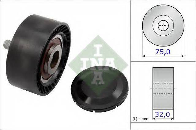 Ролик паразитный 532072210 INA