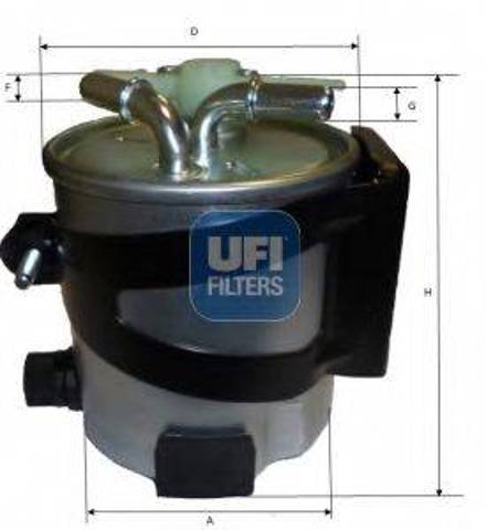 Фильтр-отстойник топлива грубой очистки 5541800 UFI