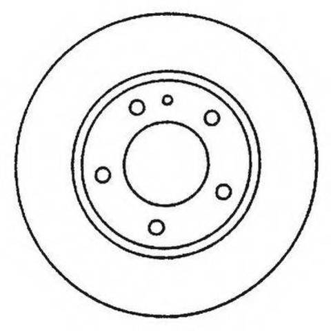 Тормоз дисковый передний 562049J BENDIX